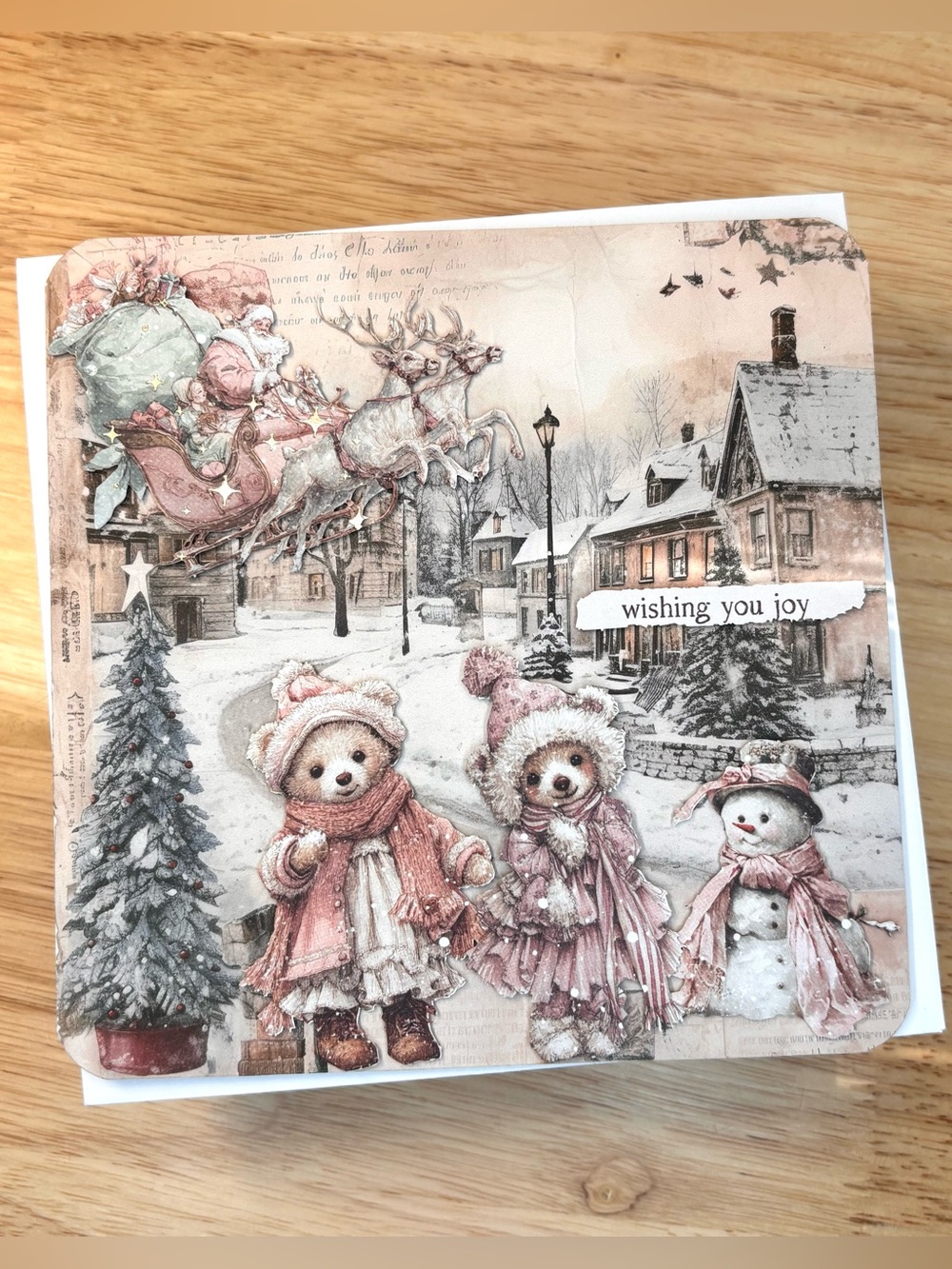 Handmade Christmas Greeting Card